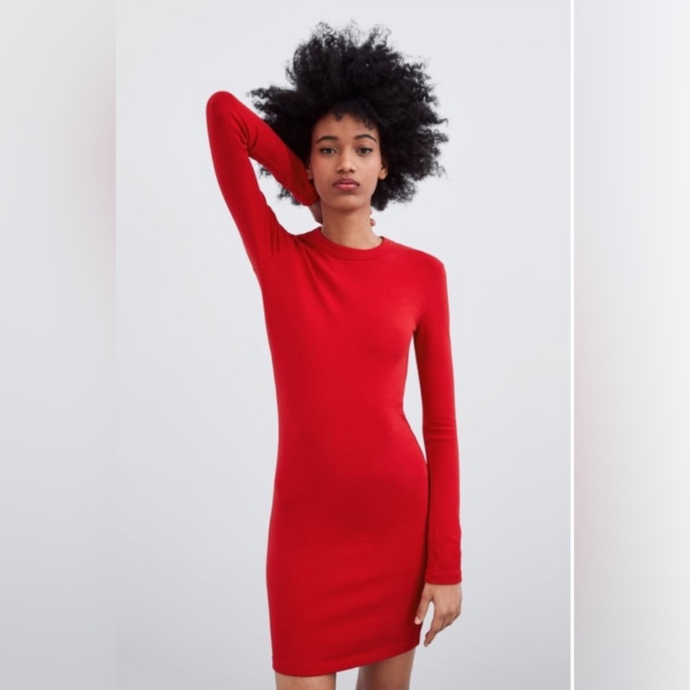 Zara ❤️❤️❤️Join Life Red Dress Size M-L - NWT